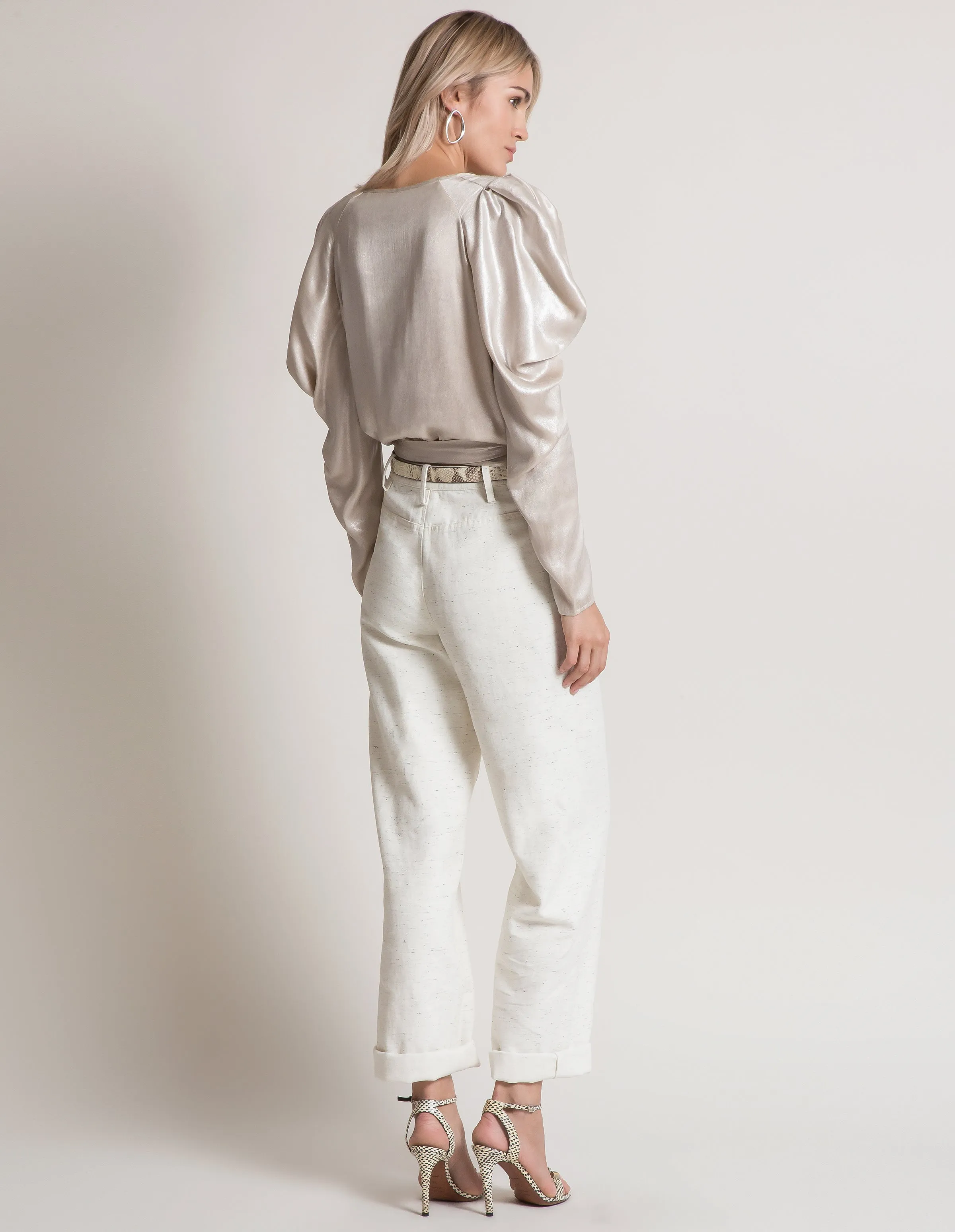 Sherry Wrap Blouse